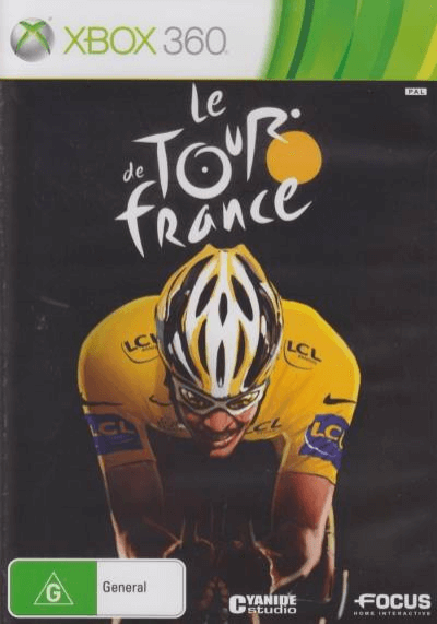 Le Tour de France box art for Xbox 360